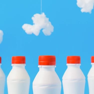 picture of milk bottles